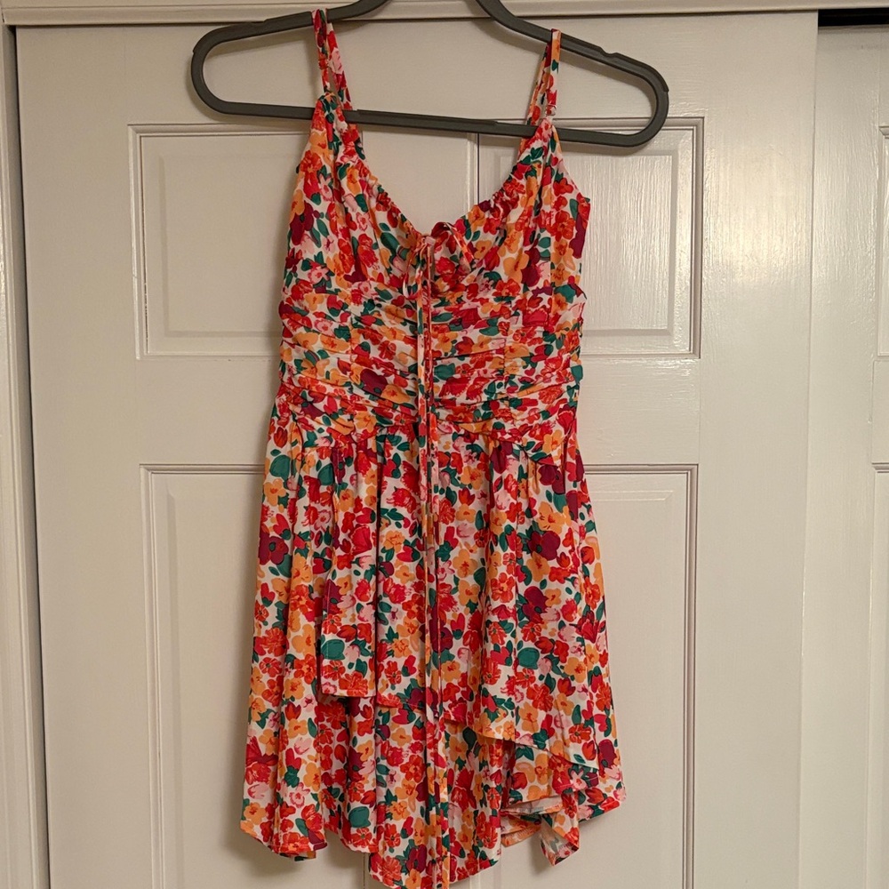 Princess Polly Floral Dress, Size 4